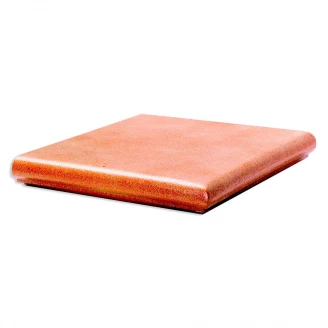 Trappeklinker Hjørne Viken Klassik Terracotta Glaserad Sand Mat 33x33 cm-2